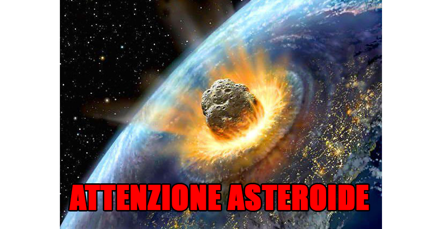 Attenzione, asteroide contro la Terra