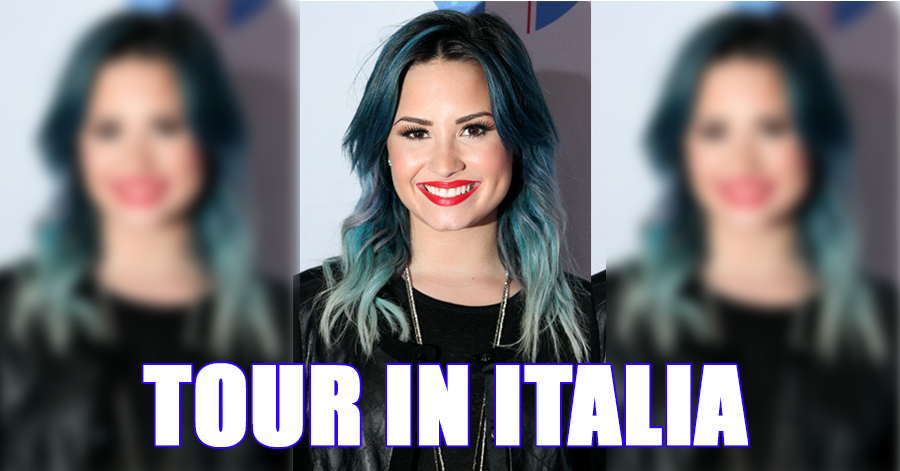 É ufficiale, Demi Lovato arriva in Italia