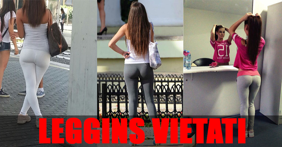 Assurdo, arriva la multa di 100 euro per chi indossa leggins