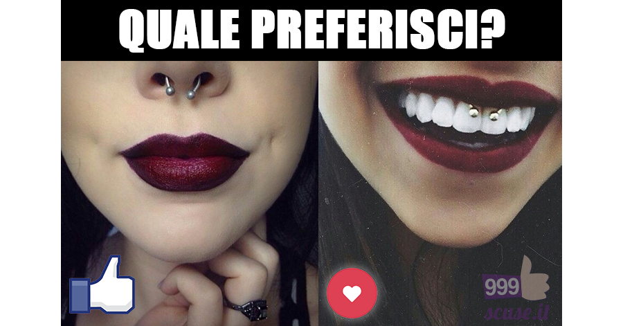 Quale piercing preferisci?