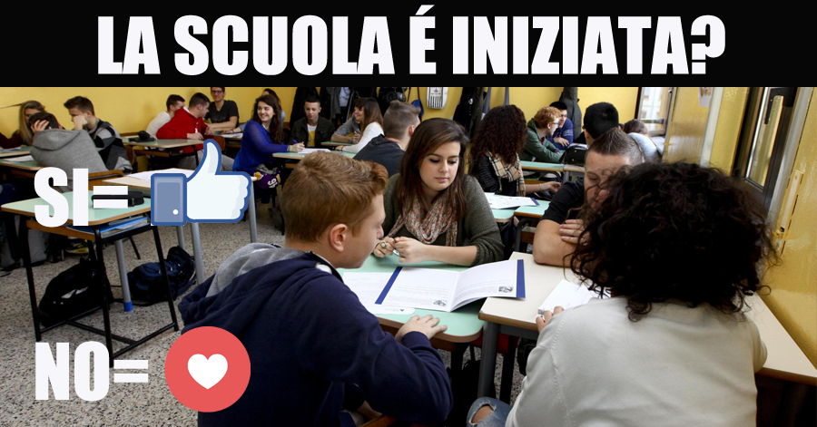 La scuola è iniziata?