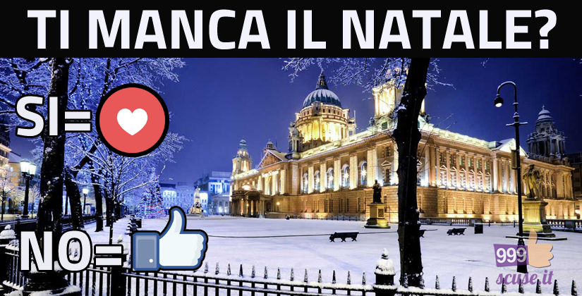 Ti manca il Natale?