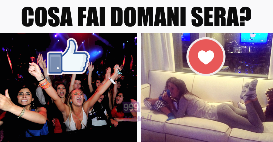 Cosa fai domani sera?