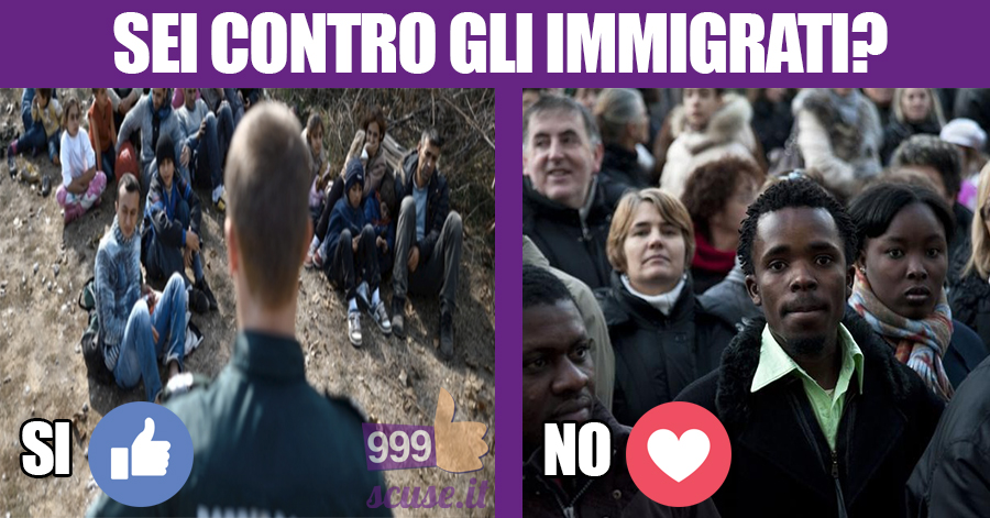 Siete pro o contro l’ accoglienza?