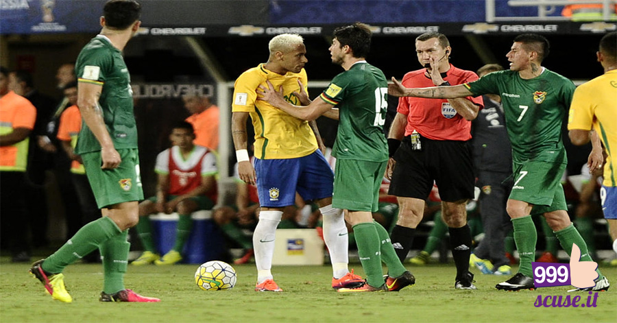 Neymar, gomitata da K.O. Ecco le foto…