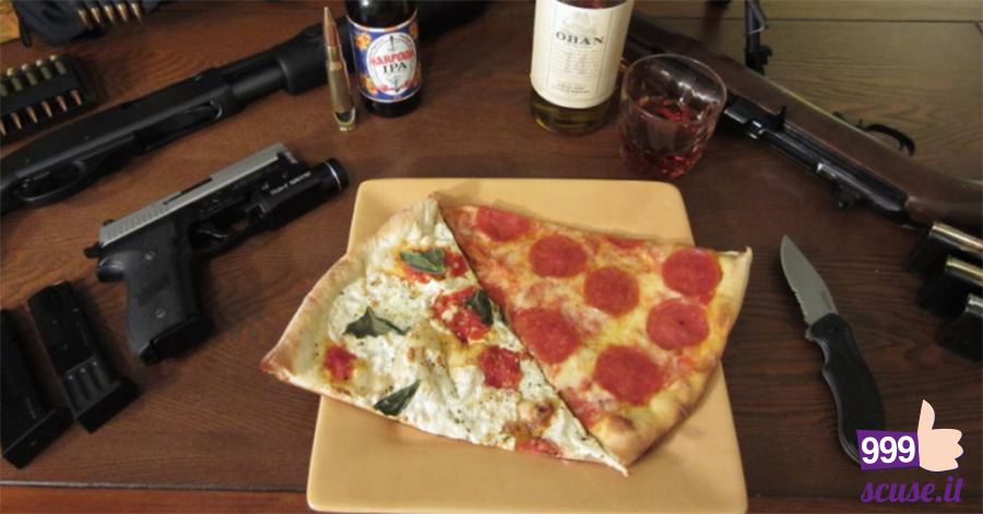Pizza gratis per chi consegna le armi.Ecco la proposta di una pizzeria…