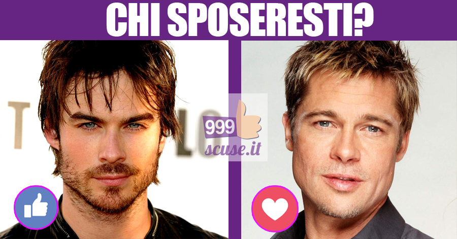Chi vorresti sposare?