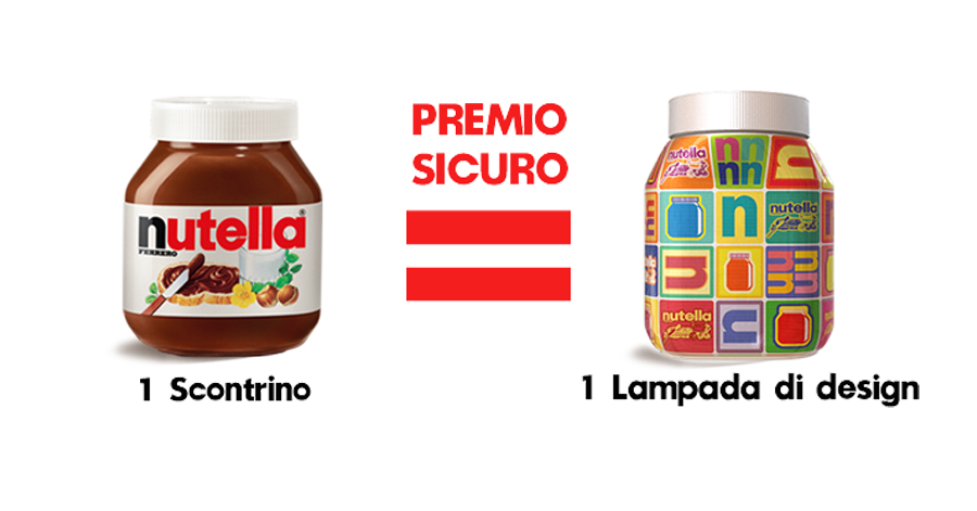 Lampada Nutella, ecco come riceverla gratis a casa