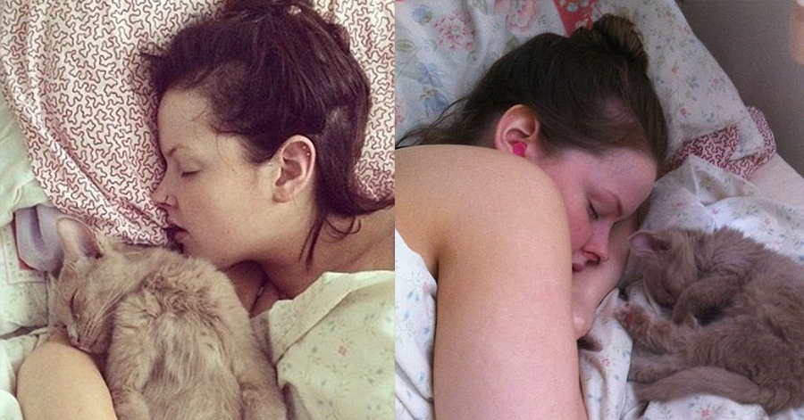 Ragazza si addormenta sul divano e si sveglia dopo sei mesi