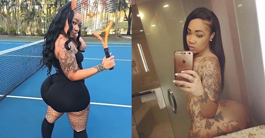 Cortney Burns è la ragazza con il sedere più grande al mondo
