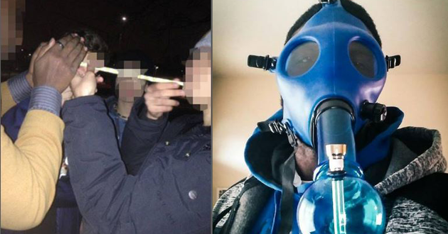 Ragazzi minorenni postano droga su Facebook